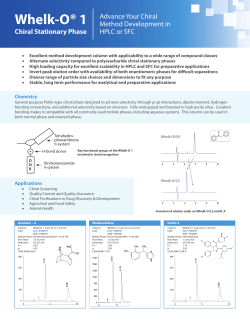 Whelk-O&reg; 1 - Regis Technologies