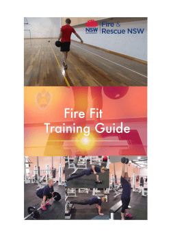 FireFit Training Guide