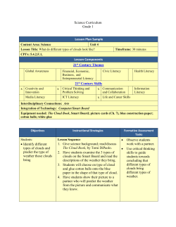 Science Curriculum Grade 1 Lesson Plan Sample Lesson