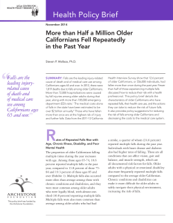 Health Policy Brief - Archstone Foundation