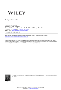 Anecdote and History - Ashoka University Library