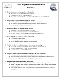 Seven Ways to Evaluate Multicultural Literature