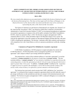 Comments - American Bar Association