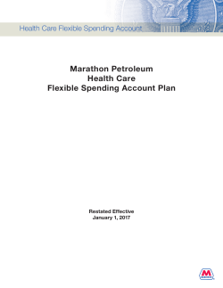 Health Care Flexible Spending Account Plan
