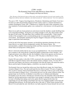 Possible Title - The Kennedy Farmhouse