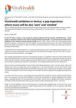 Press release 04 &ndash; 13/5/2017