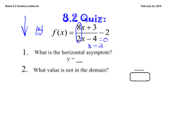 Notes 8.2 Variation.notebook