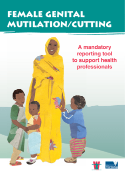 Female genital mutilation/cutting