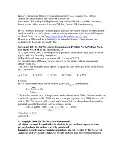 Krzys` Ostaszewski, http://www.math.ilstu.edu/krzysio/, Exercise 137