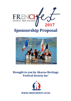 French Fest 2017 Sponsorship Proposal.doc