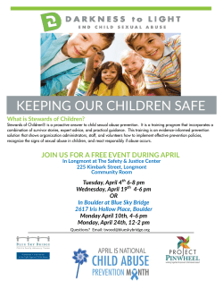 KEEPING OUR CHILDREN SAFE