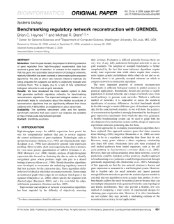 Benchmarking regulatory network reconstruction with GRENDEL