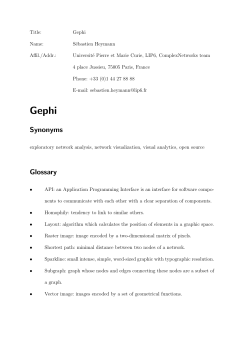 Synonyms Glossary - S&eacute;bastien Heymann