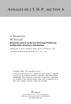 Harmonic analysis on the one-sheet hyperboloid and