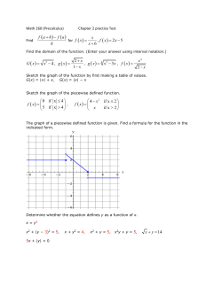 4 if x 2 if x > 2 xfxx - &le; = 14 xy +