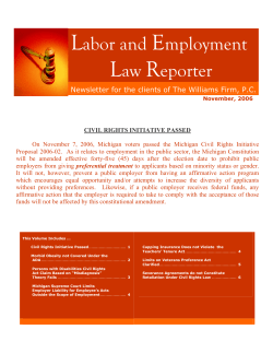 Fall/Winter 2006 - The Williams Firm