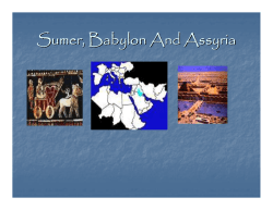 Mesopotamia, Ancient Egypt and Israel ppt