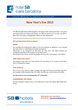 New Year`s Eve 2013