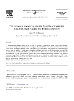 The economic and environmental benefits of increasing maximum