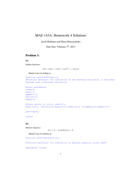 MAE 143A: Homework 4 Solutions