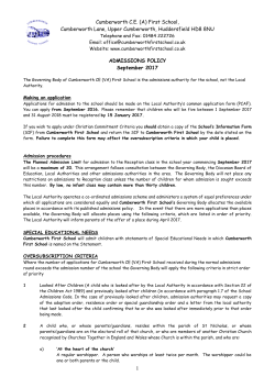 Cumberworth C - Kirklees Council