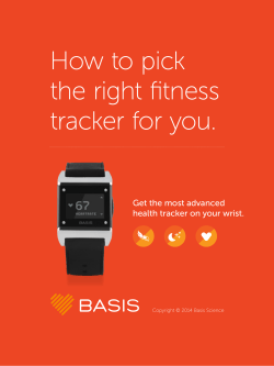 How to pick the right fitness tracker for you.