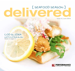 Seafood Season - PERFORMANCE Foodservice