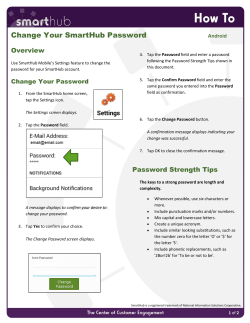 How to change your password