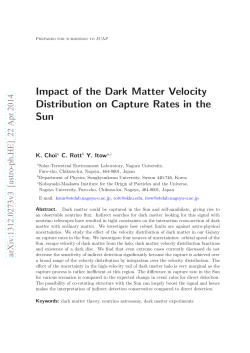 Impact of the Dark Matter Velocity Distribution on