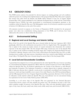 4.5 geology/soils - City of Laguna Niguel