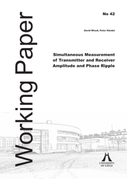 Simultaneous Measurement of Transmitter and Receiver Amplitude