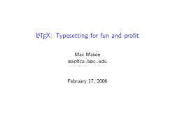 Slides - HMC Computer Science
