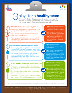 plays for a healthy team