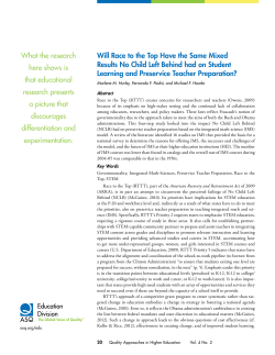 What the research here shows is that educational research presents