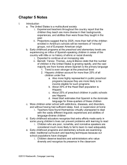 Chapter 5 Notes
