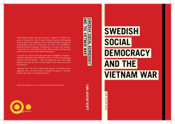 swedish social democracy and the vietnam war
