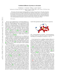 Facilitated diffusion of proteins on chromatin
