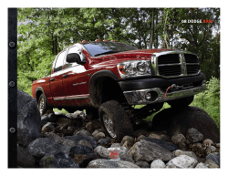 08 DODGE RAM