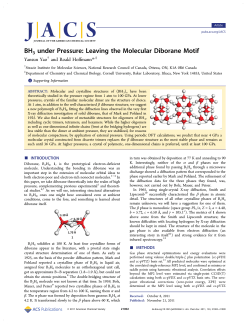 BH3 under Pressure: Leaving the Molecular Diborane Motif