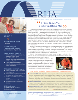 I Stand Before You a Sober and Better Man