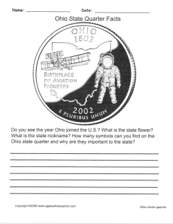 Ohio State Quarter Facts - Tri