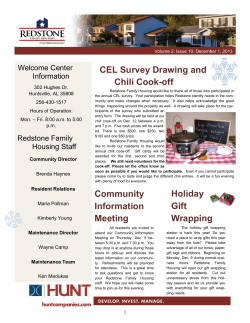 CEL Survey Drawing and Chili Cook