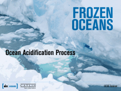 Ocean Acidification Process