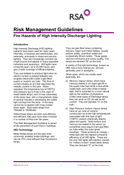 High Intensity Discharge Lighting