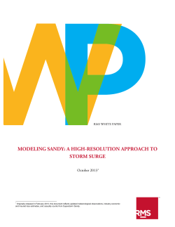 Modeling Sandy: A High-Resolution Approach to Storm Surge