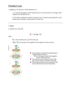 Faraday`s Law - Clayton State University