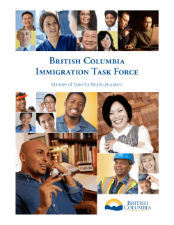 British Columbia Immigration Task Force