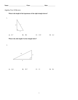 ExamView - Test 10 Review.tst
