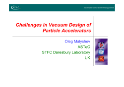 Challenges in Vacuum Design of Particle Accelerators