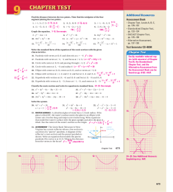 Find the distance between the two points. Then find the midpoint of